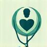 Icona di un estetoscopio e un cuore, indicante supporto clinico per condizioni mediche.